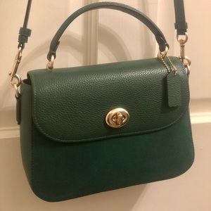 Green Coach Purse